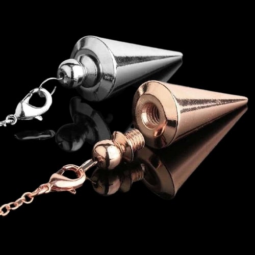 Pendule Divinatoire Cône Métal