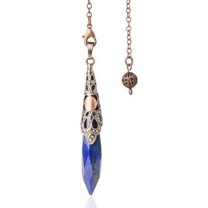 Pendule Divinatoire Baguette Pierre Naturelle