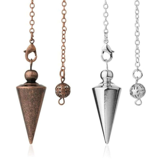 Pendule Divinatoire Cône Métal