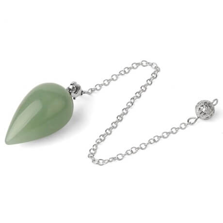 Pendule Divinatoire Goutte Pierre Naturelle
