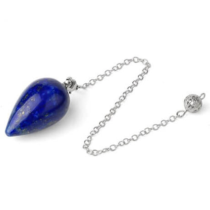 Pendule Divinatoire Goutte Pierre Naturelle