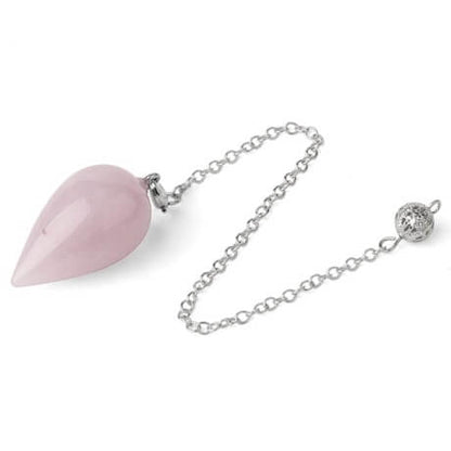 Pendule Divinatoire Goutte Pierre Naturelle