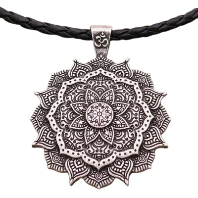 Pendentif Mandala avec Chaîne