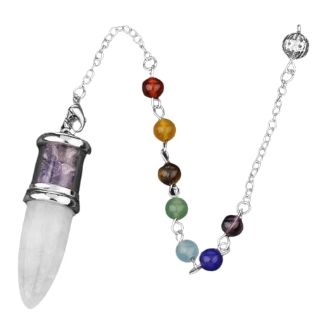 Pendule Divinatoire Ogive Pierre Naturelle