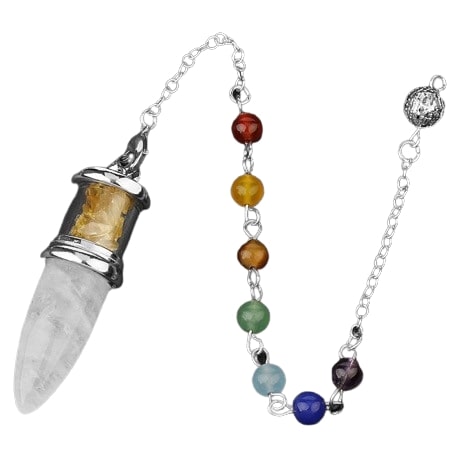 Pendule Divinatoire Ogive Pierre Naturelle