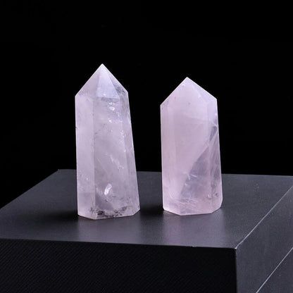 Baguette de Quartz Rose