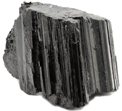 Lot de 2 Pierres Tourmaline Noires Brutes