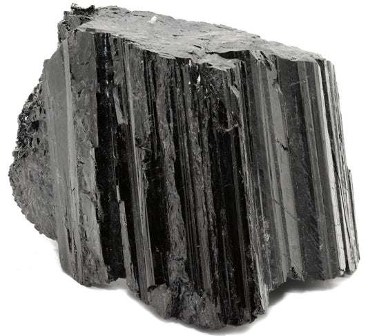 Lot de 2 Pierres Tourmaline Noires Brutes